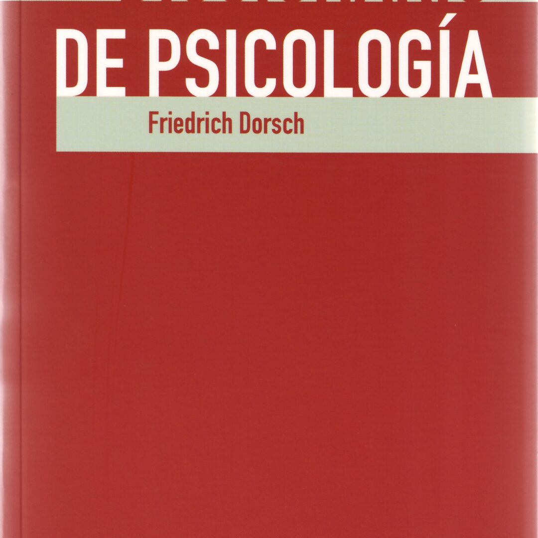 Diccionario de psicología