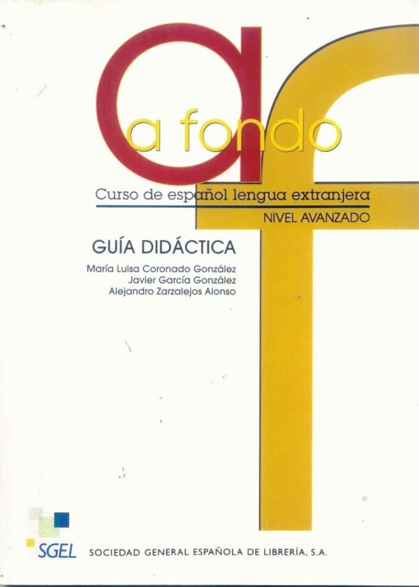 A fondo 1 Guía didáctica. curso español lengua extranjera