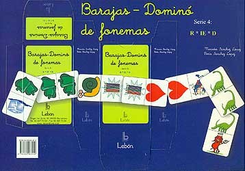 Baraja - Dominó de fonemas. Serie 4.