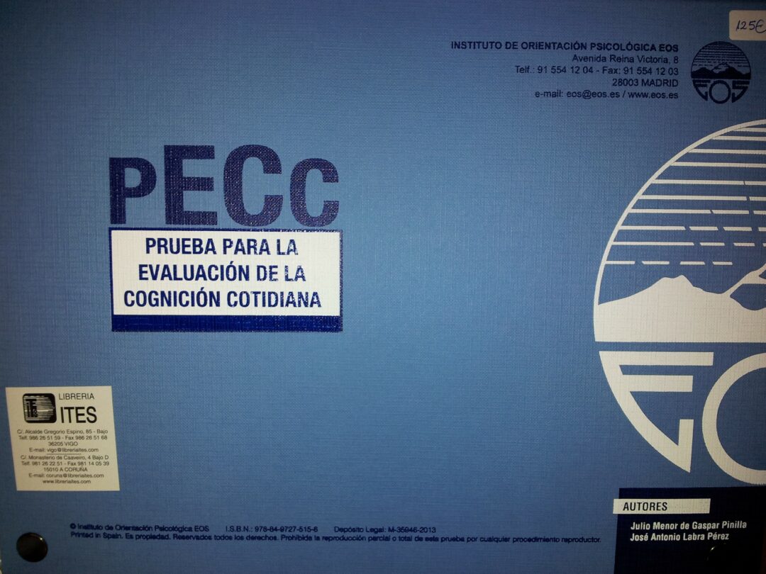 PECC Prueba para la evaluación de la cognición cotidiana