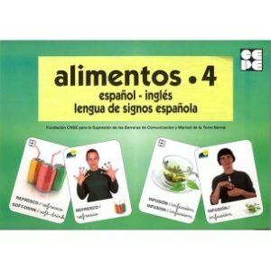 Alimentos 4 español ingles lengua de signos española