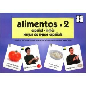 Alimentos 2 español ingles lengua de signos española