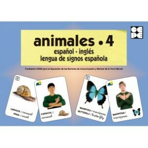 Animales 4 Español Inglés lengua de signos española