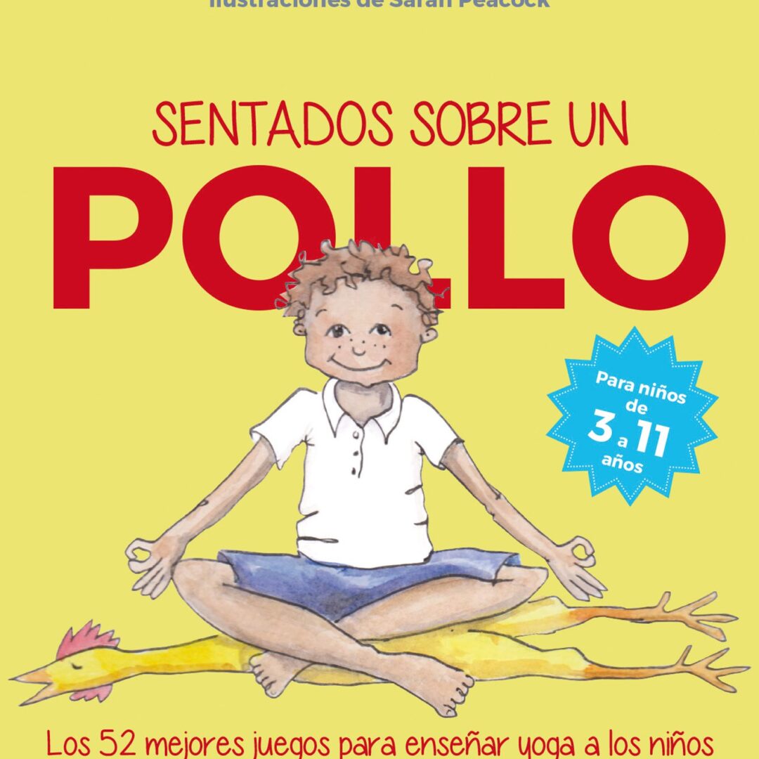 Sentados sobre un pollo