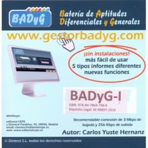 Gestor Badyg Infantil online licencia 60 usos