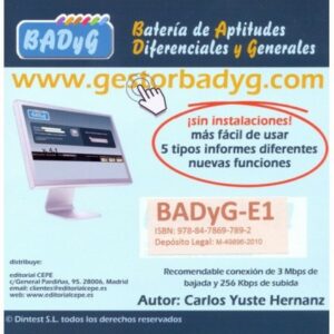 Gestor Badyg E1 online licencia 60 usos