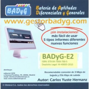 Gestor Badyg E2 online licencia 60 usos