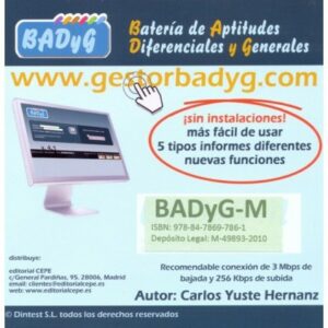 Gestor Badyg M online licencia 60 usos