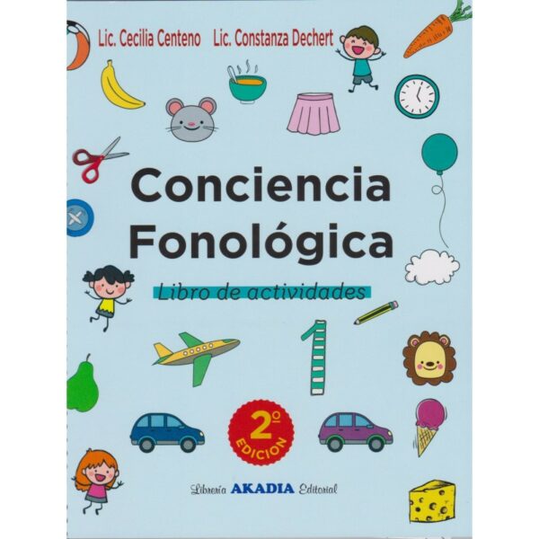 Conciencia fonológica libro de actividades