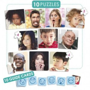 Las 10 emociones set puzzles