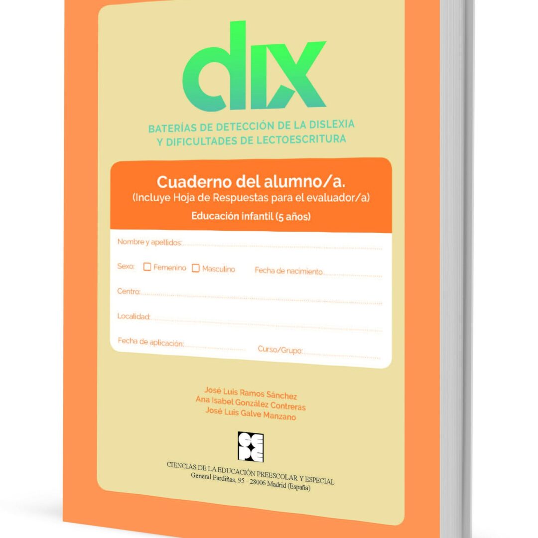 Dix Cuaderno del Alumno Infantil