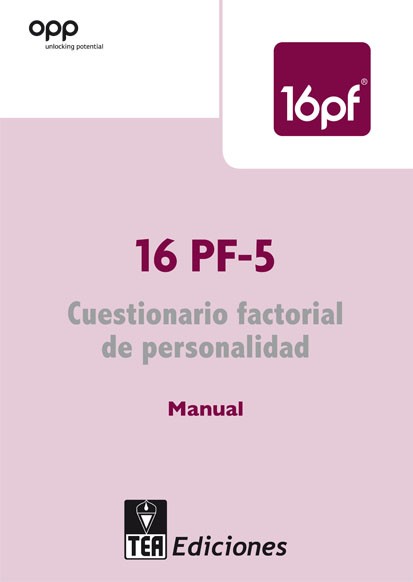 16PF-5 cuadernillos paquete 10