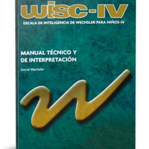 WISC IV Cuadernos de anotación (paquete 25)