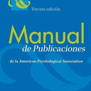 Manual de Publicaciones de la APA 3ª edición
