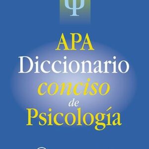 Diccionario conciso de psicologia Apa