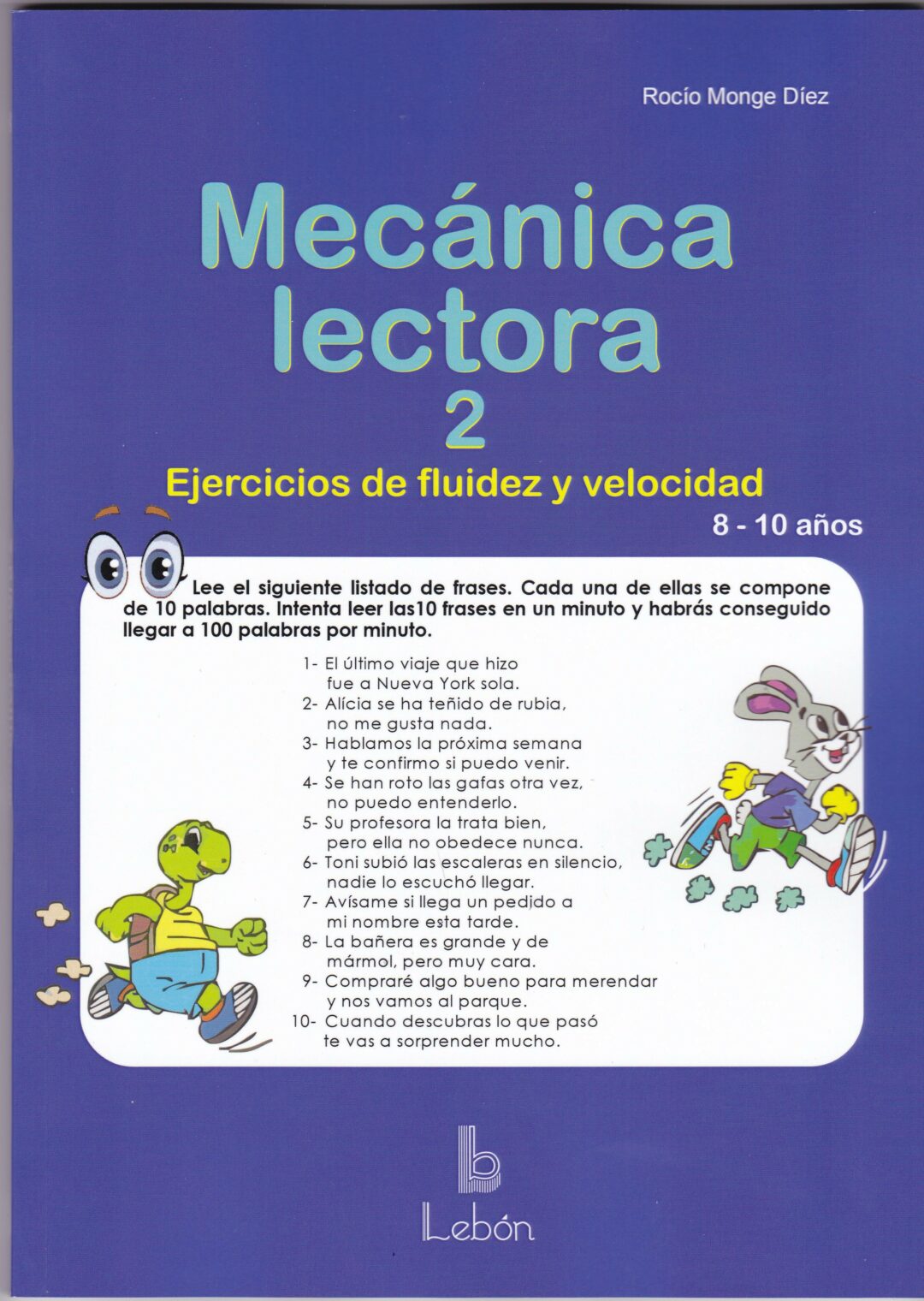 Mecánica lectora 2 ejercicios de fluidez