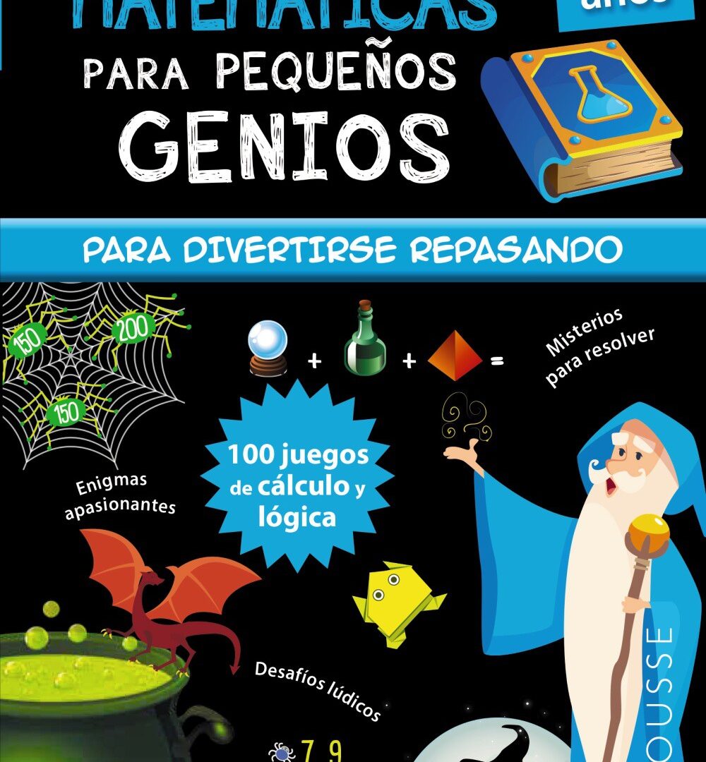 Juegos de matemáticas para pequeños genios 7 y 8 años