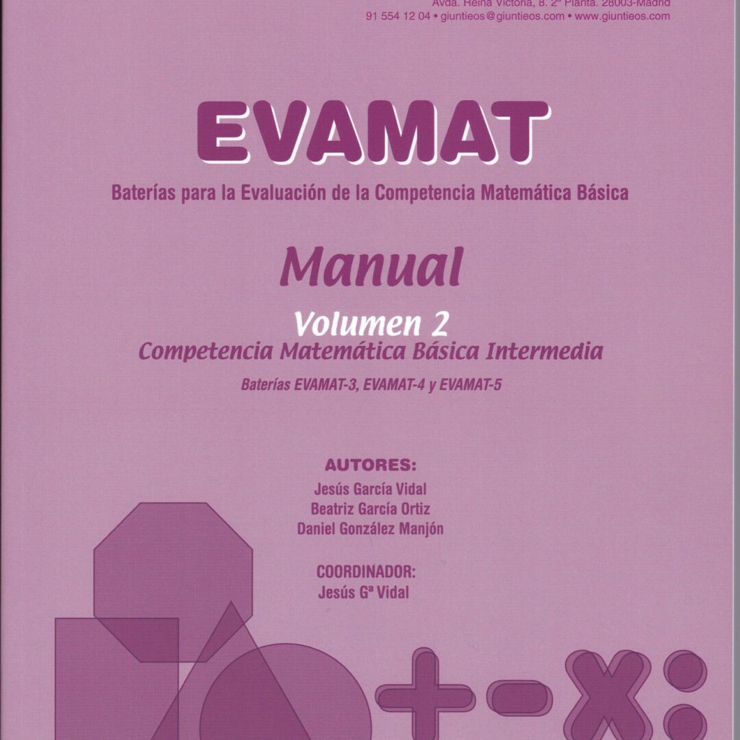 Evamat Manual 2 (3º a 5º Primaria)