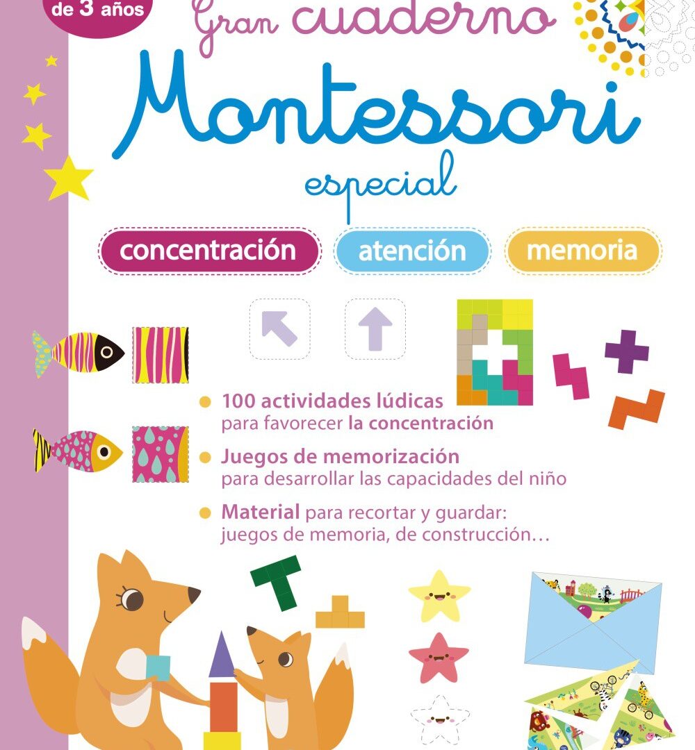 Gran cuaderno montessori especial