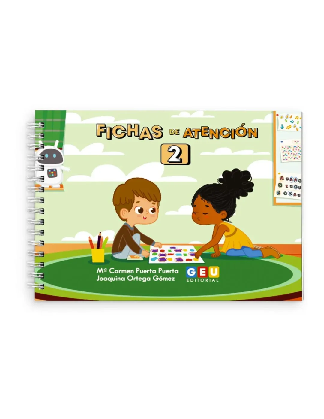 Fichas de atención con pictogramas cuaderno 2