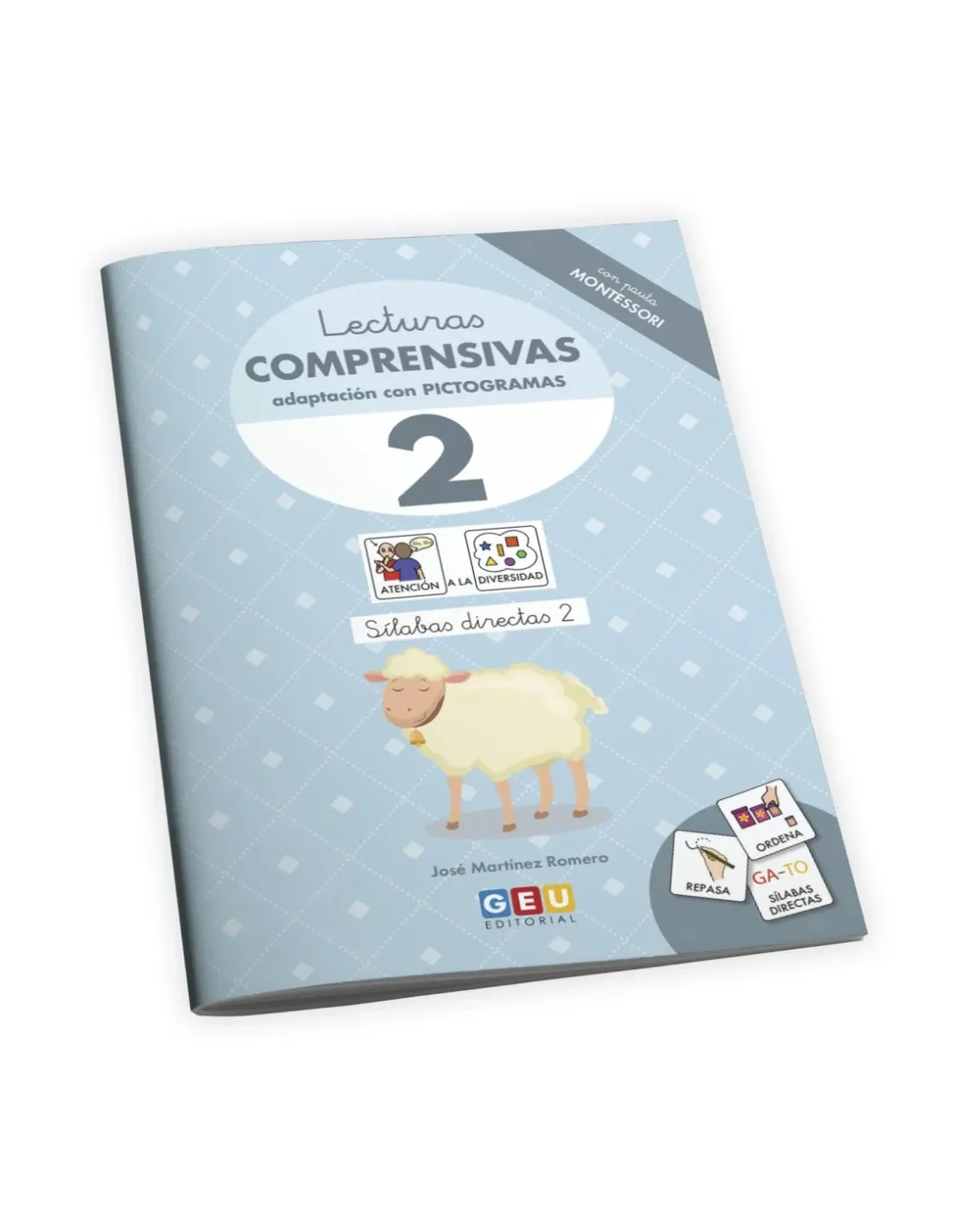 Lecturas comprensivas 2  con pictogramas pauta montessori