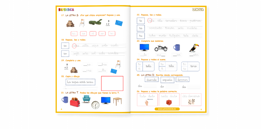 Refresca lengua 1º ciclo Primaria - Imagen 2