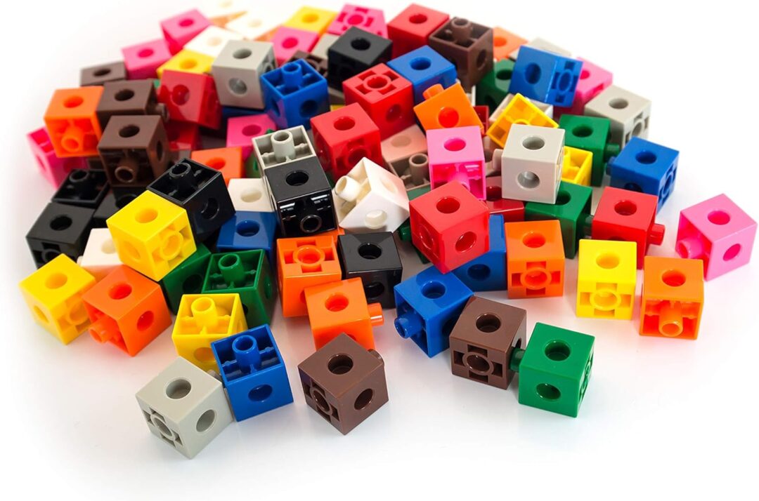 cubos 2 cm juego matemático (100 piezas) - Imagen 2