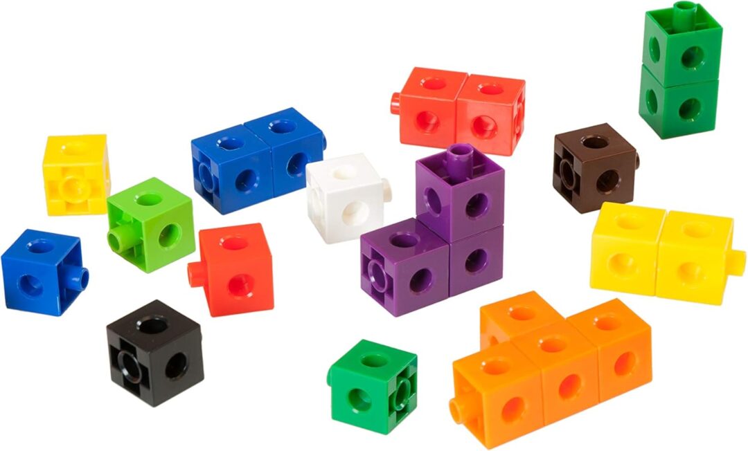 cubos 2 cm juego matemático (100 piezas) - Imagen 3