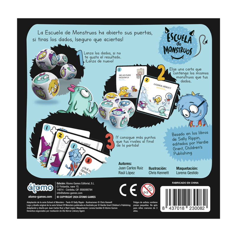 Escuela de monstruos juego de mesa - Imagen 2