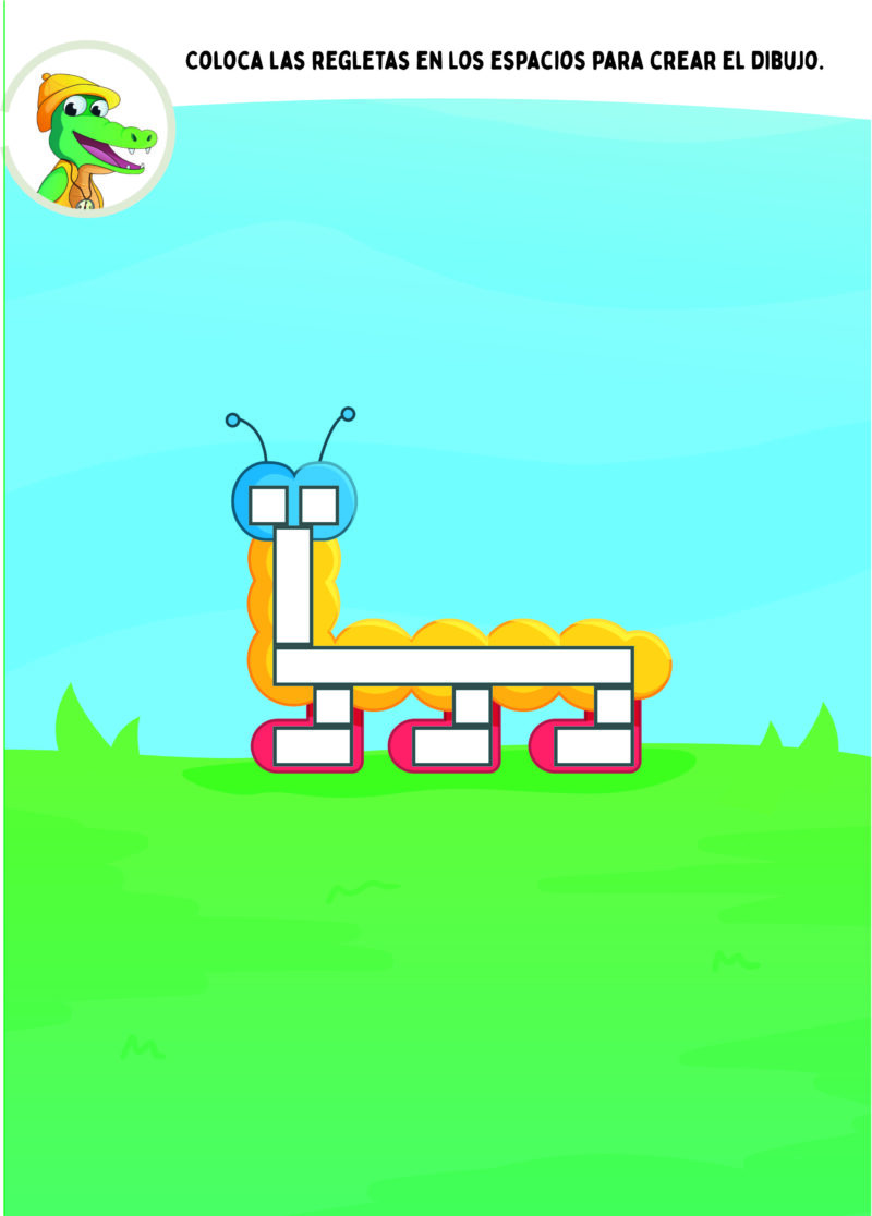 Coco juega con las regletas cuaderno I (3-6 años) - Imagen 3