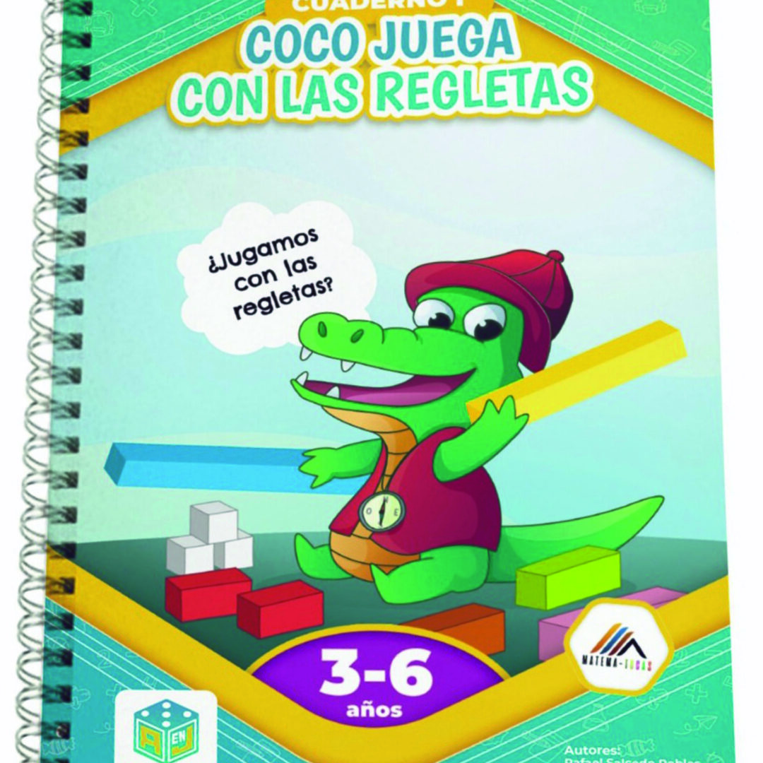 Coco juega con las regletas cuaderno I (3-6 años)