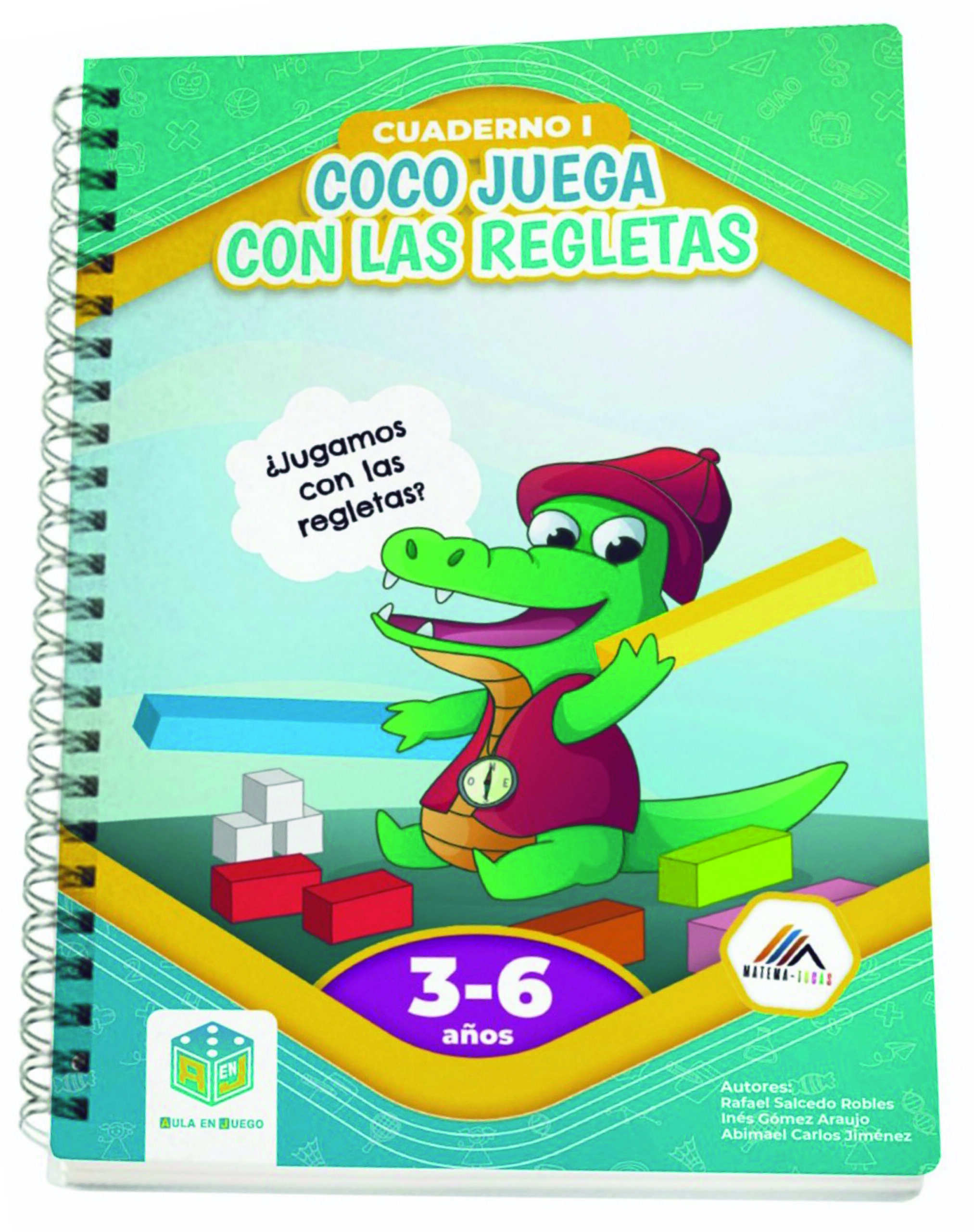 Coco juega con las regletas cuaderno I (3-6 años)