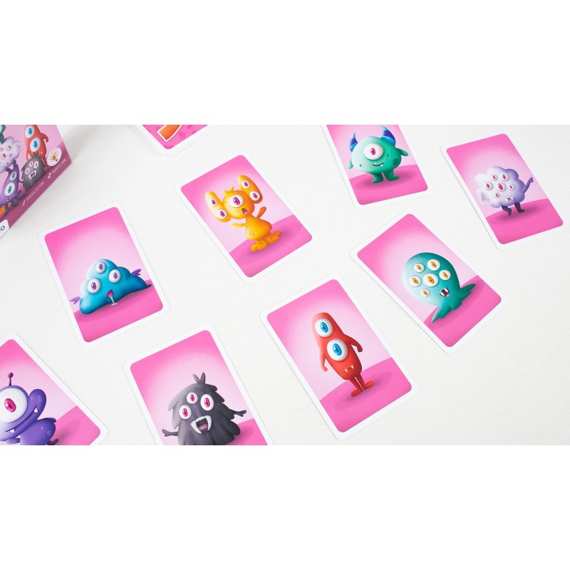 Ojo mano pata monstruos juego cartas - Imagen 3