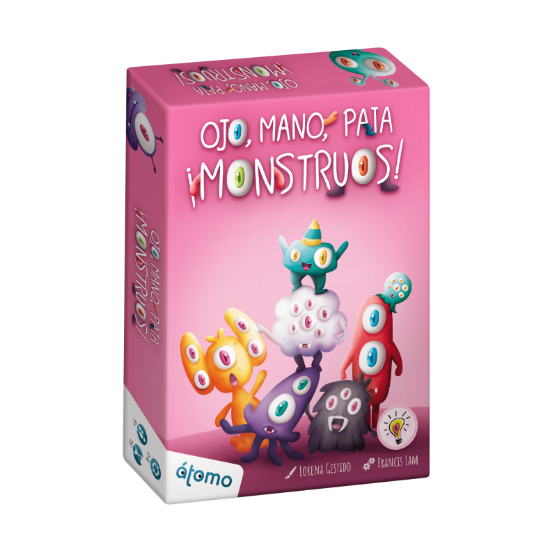 Ojo mano pata monstruos juego cartas